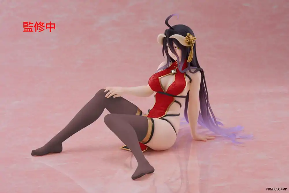 Overlord PVC Statuetka Desktop Cute Figure Albedo Chinese Dress Ver. Renewal 13 cm zdjęcie produktu