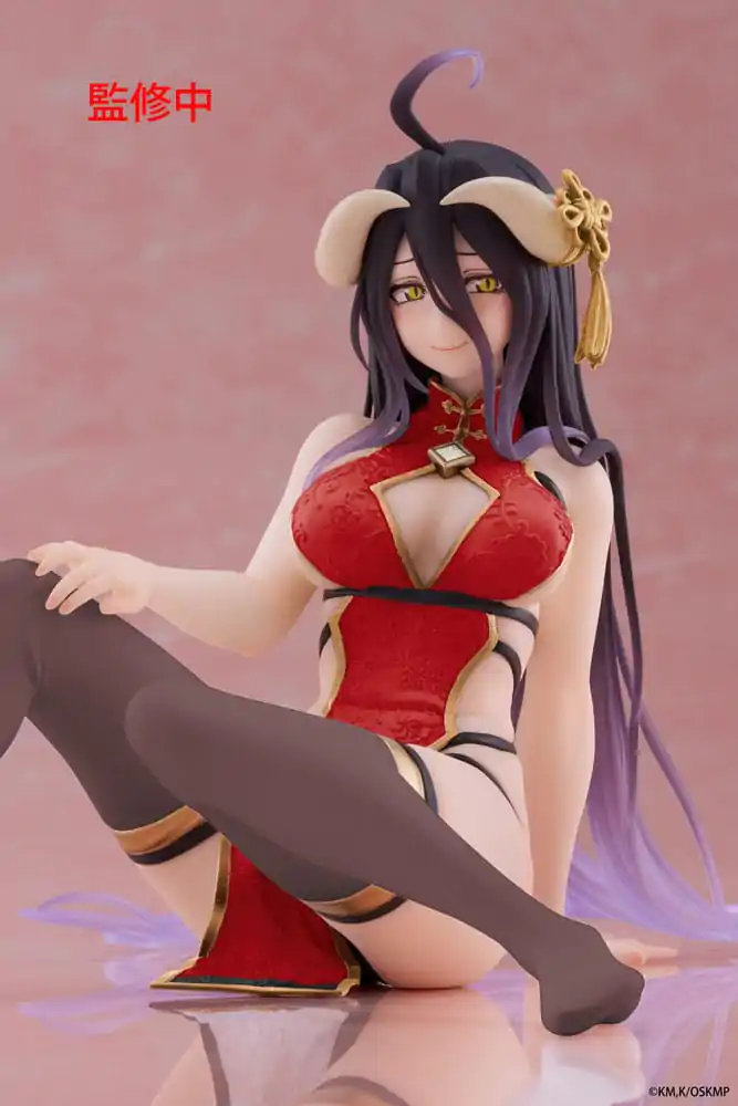 Overlord PVC Statuetka Desktop Cute Figure Albedo Chinese Dress Ver. Renewal 13 cm zdjęcie produktu