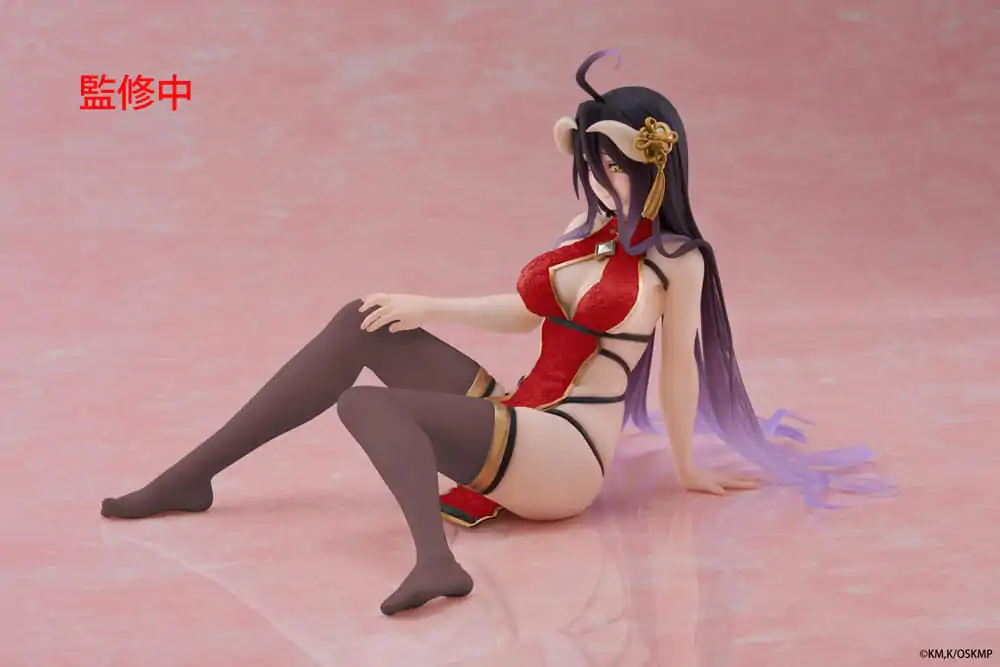 Overlord PVC Statuetka Desktop Cute Figure Albedo Chinese Dress Ver. Renewal 13 cm zdjęcie produktu