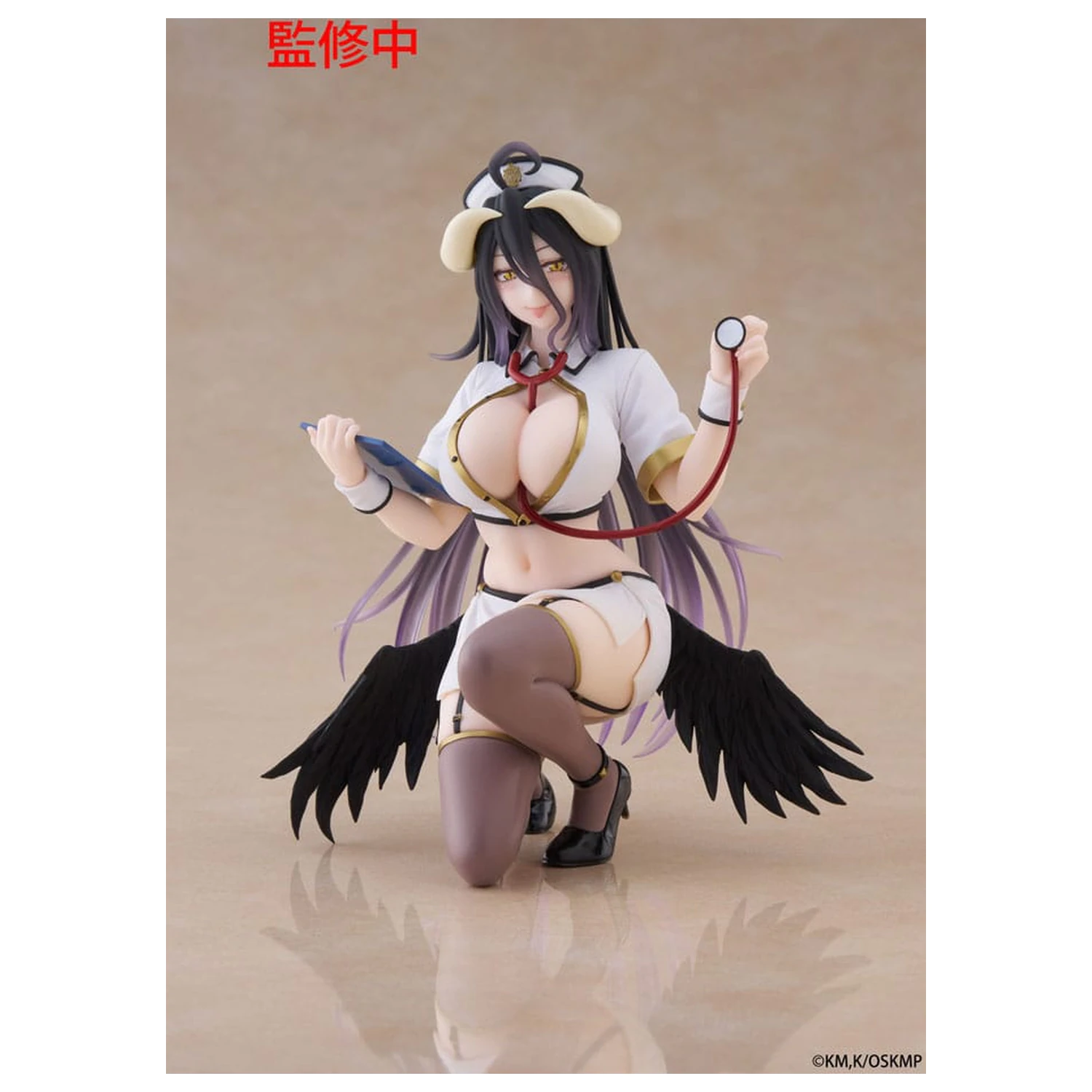 Overlord PVC Statua Na biurko Urocza Figurka Albedo Nurse Ver. Renewal 13 cm zdjęcie produktu