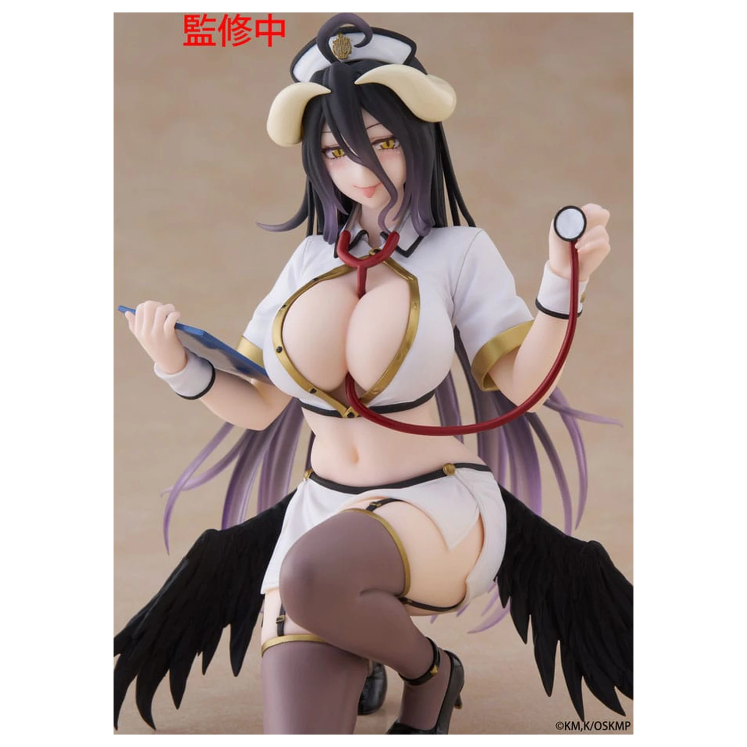Overlord PVC Statua Na biurko Urocza Figurka Albedo Nurse Ver. Renewal 13 cm zdjęcie produktu