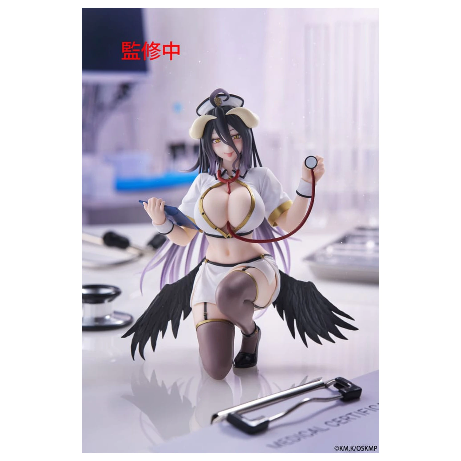 Overlord PVC Statua Na biurko Urocza Figurka Albedo Nurse Ver. Renewal 13 cm zdjęcie produktu