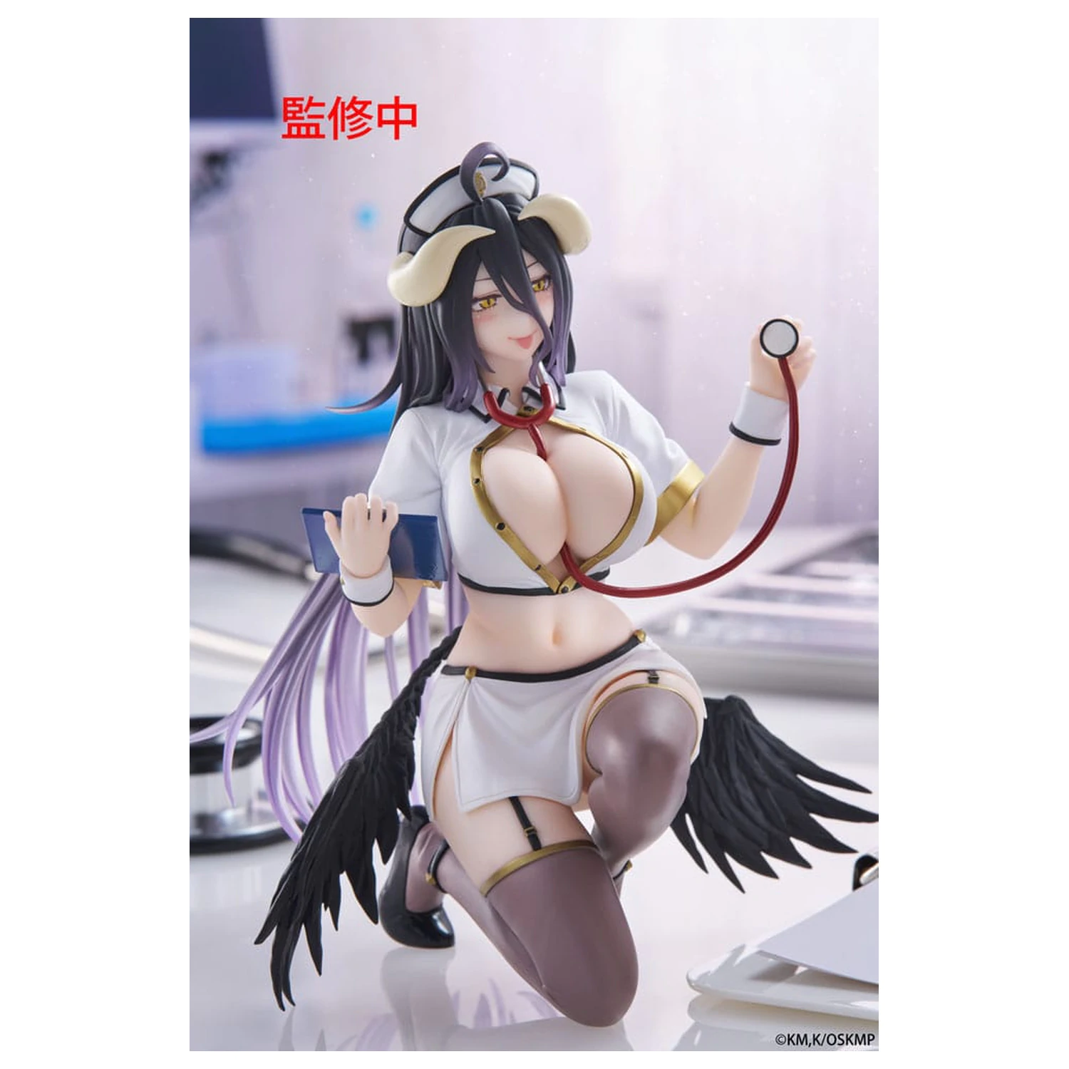 Overlord PVC Statua Na biurko Urocza Figurka Albedo Nurse Ver. Renewal 13 cm zdjęcie produktu
