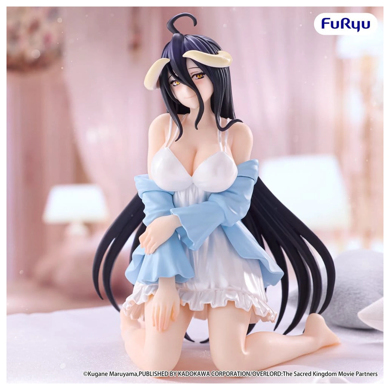 Overlord Noodle Stopper PVC Figurka Albedo Loungewear Pearl White Ver. 12 cm zdjęcie produktu
