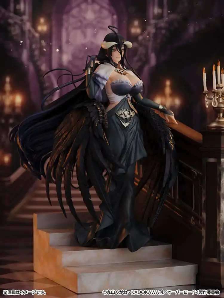 Overlord SHIBUYA SCRAMBLE FIGURE Statua PVC 1/7 Albedo Jet Black Dress Ver. 28 cm zdjęcie produktu