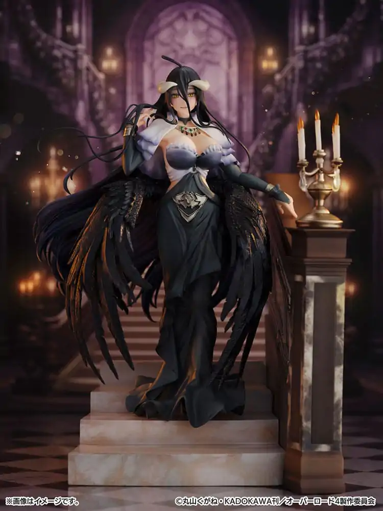 Overlord SHIBUYA SCRAMBLE FIGURE Statua PVC 1/7 Albedo Jet Black Dress Ver. 28 cm zdjęcie produktu