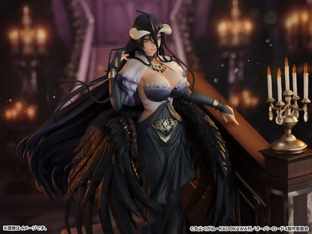 Overlord SHIBUYA SCRAMBLE FIGURE Statua PVC 1/7 Albedo Jet Black Dress Ver. 28 cm zdjęcie produktu