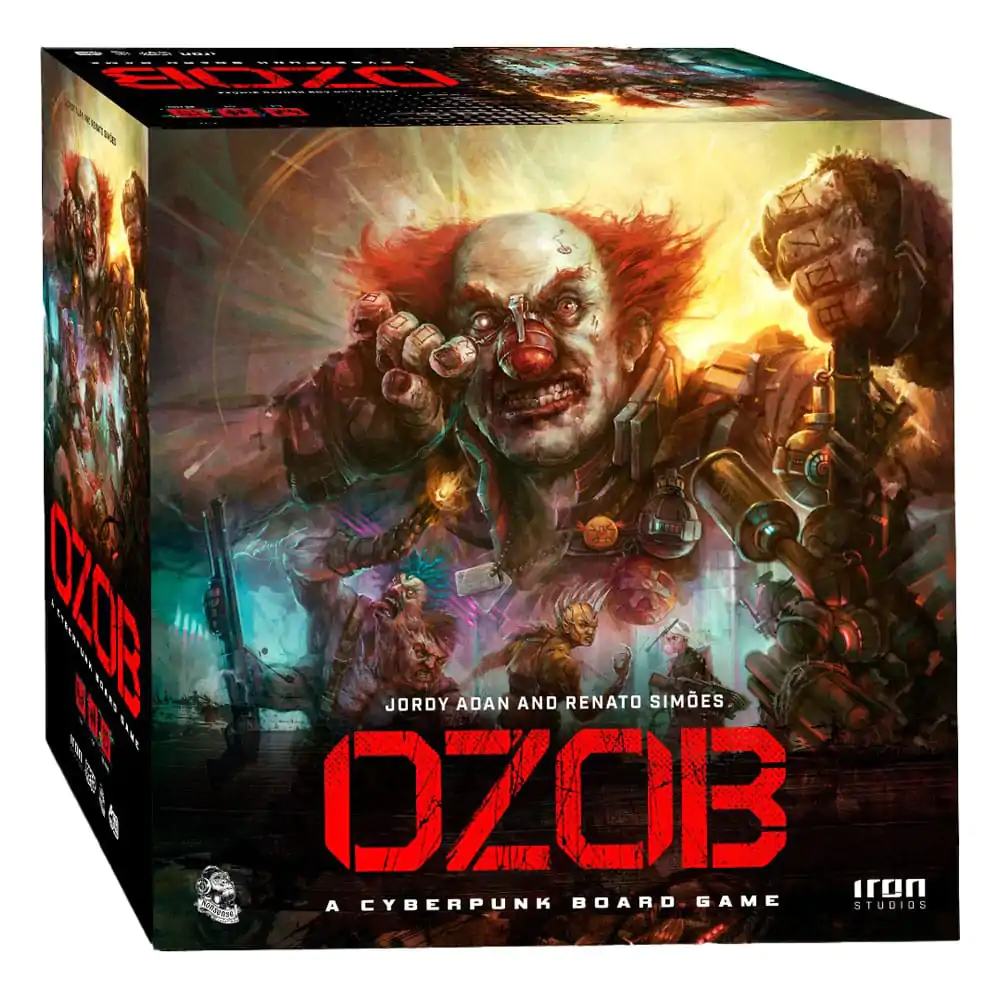 Ozob: A Cyberpunk Board Game Gra Planszowa Angielska Wersja zdjęcie produktu