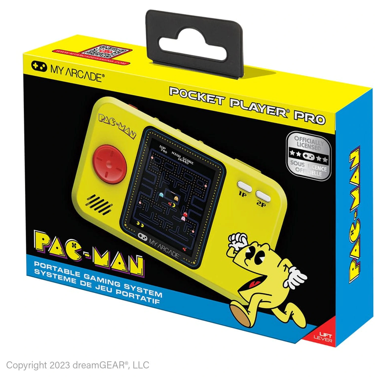 Pac-Man Przenośny System Do Gier Pocket Player Pro zdjęcie produktu