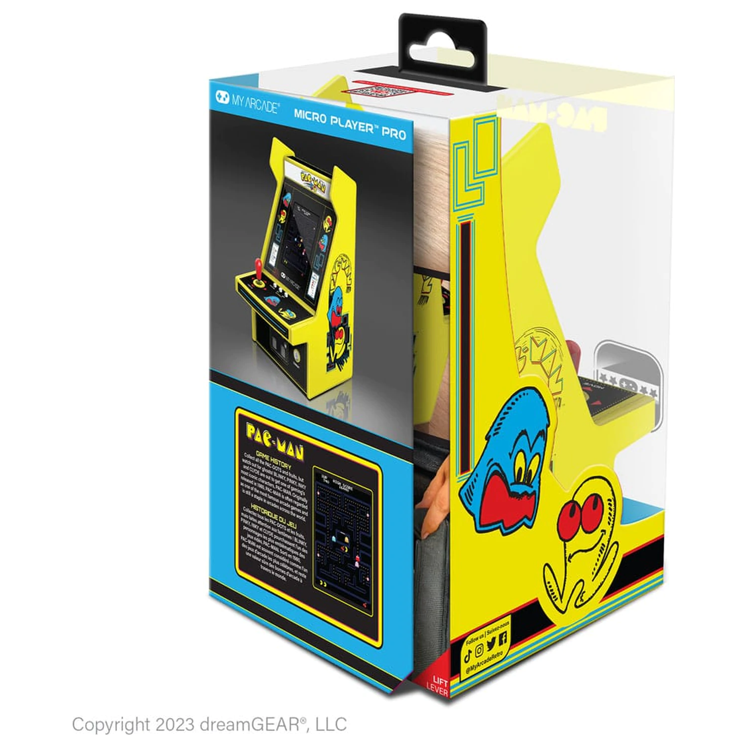 Pac-Man Przenośny Retro Automat do Gier Micro Player Pro zdjęcie produktu