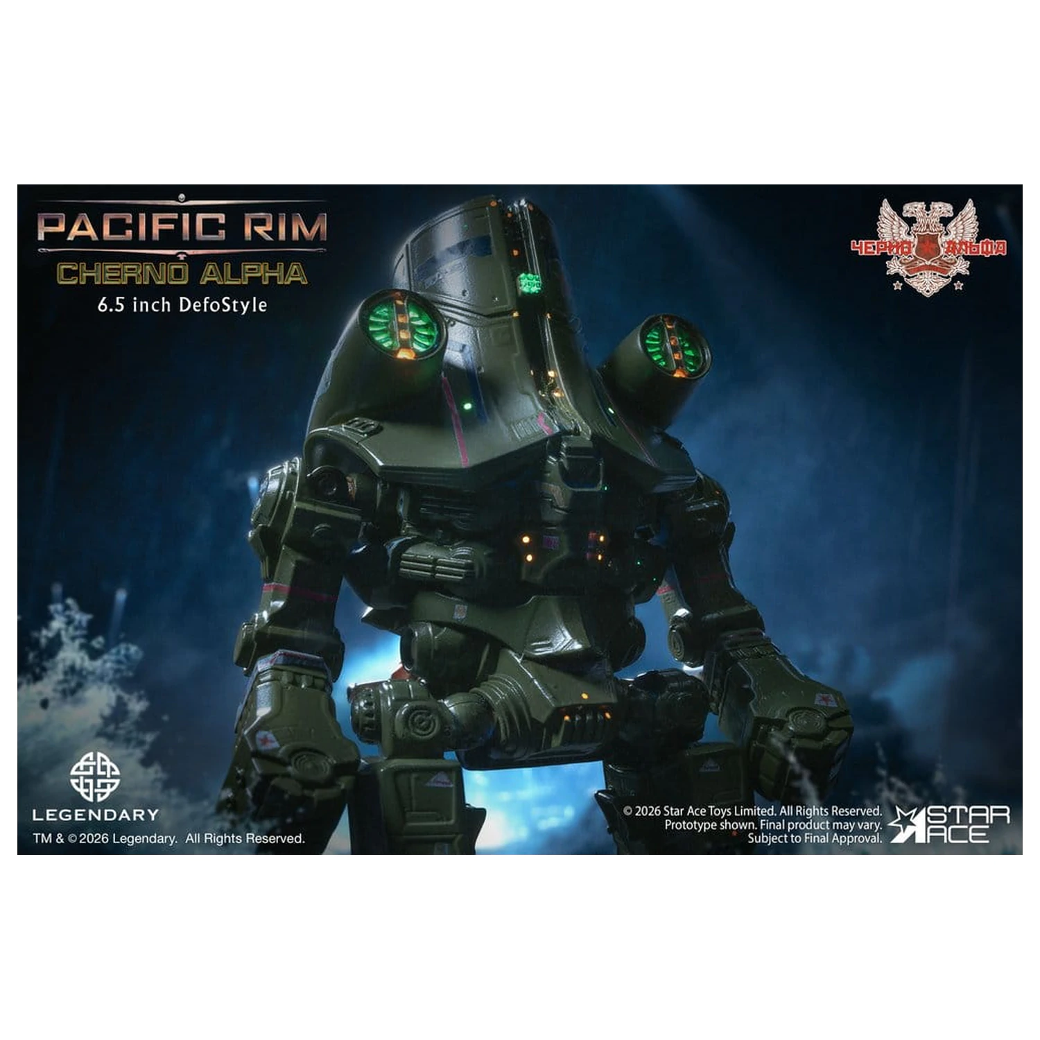 Pacific Rim DefoStyle Figurka Cherno Alpha NX 17 cm zdjęcie produktu