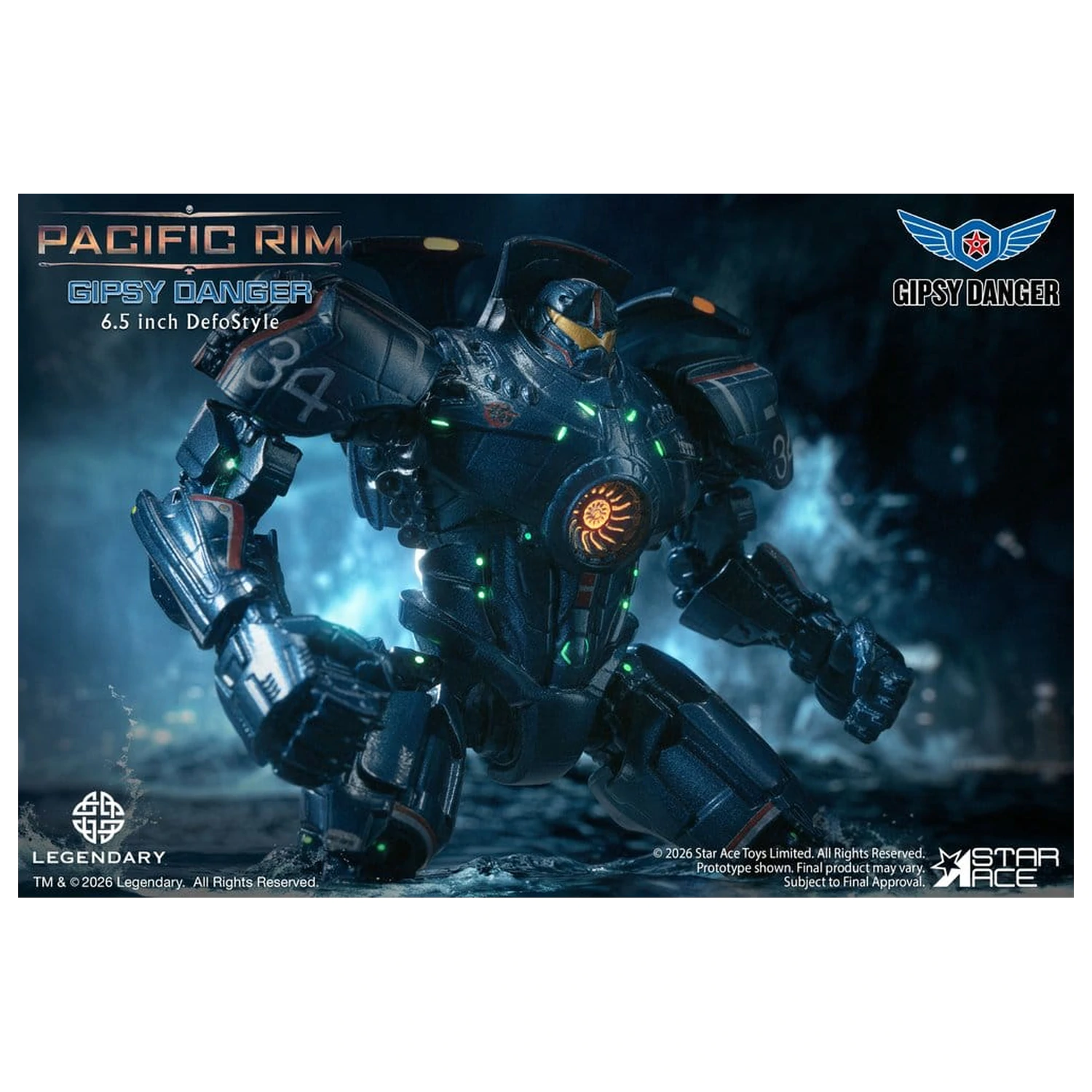 Pacific Rim DefoStyle Figurka Gipsy Danger DX 17 cm zdjęcie produktu