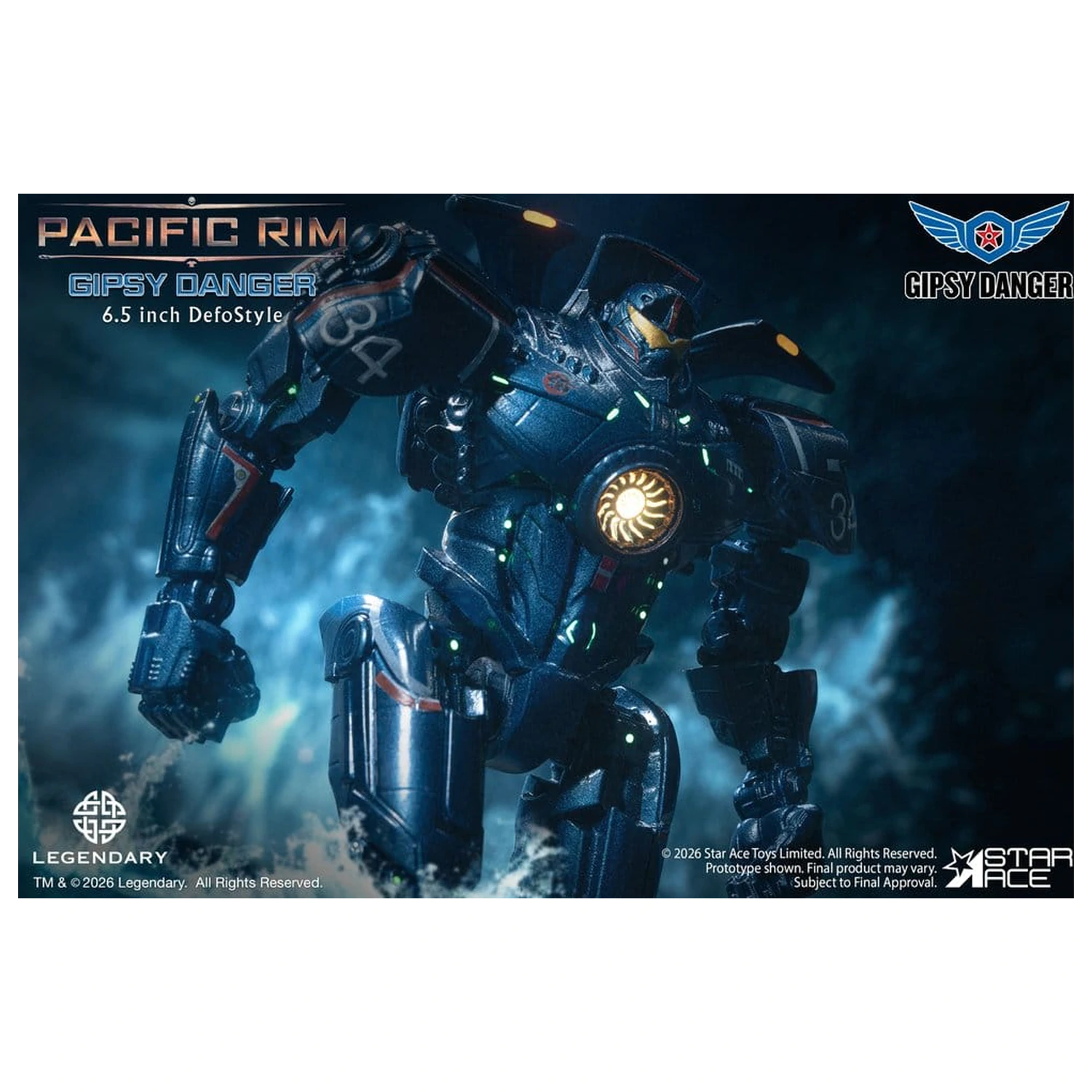 Pacific Rim DefoStyle Figurka Gipsy Danger DX 17 cm zdjęcie produktu