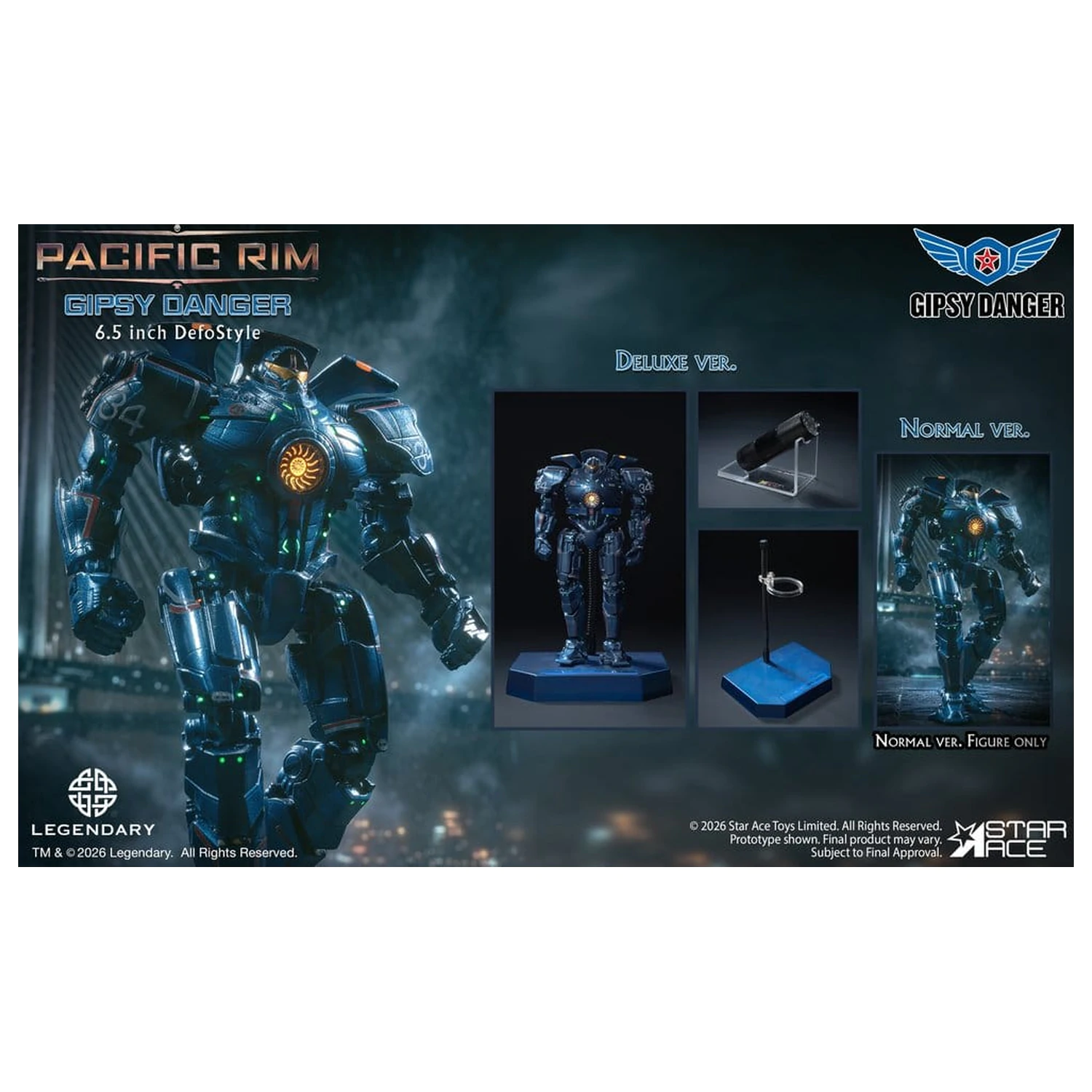 Pacific Rim DefoStyle Figurka Gipsy Danger DX 17 cm zdjęcie produktu