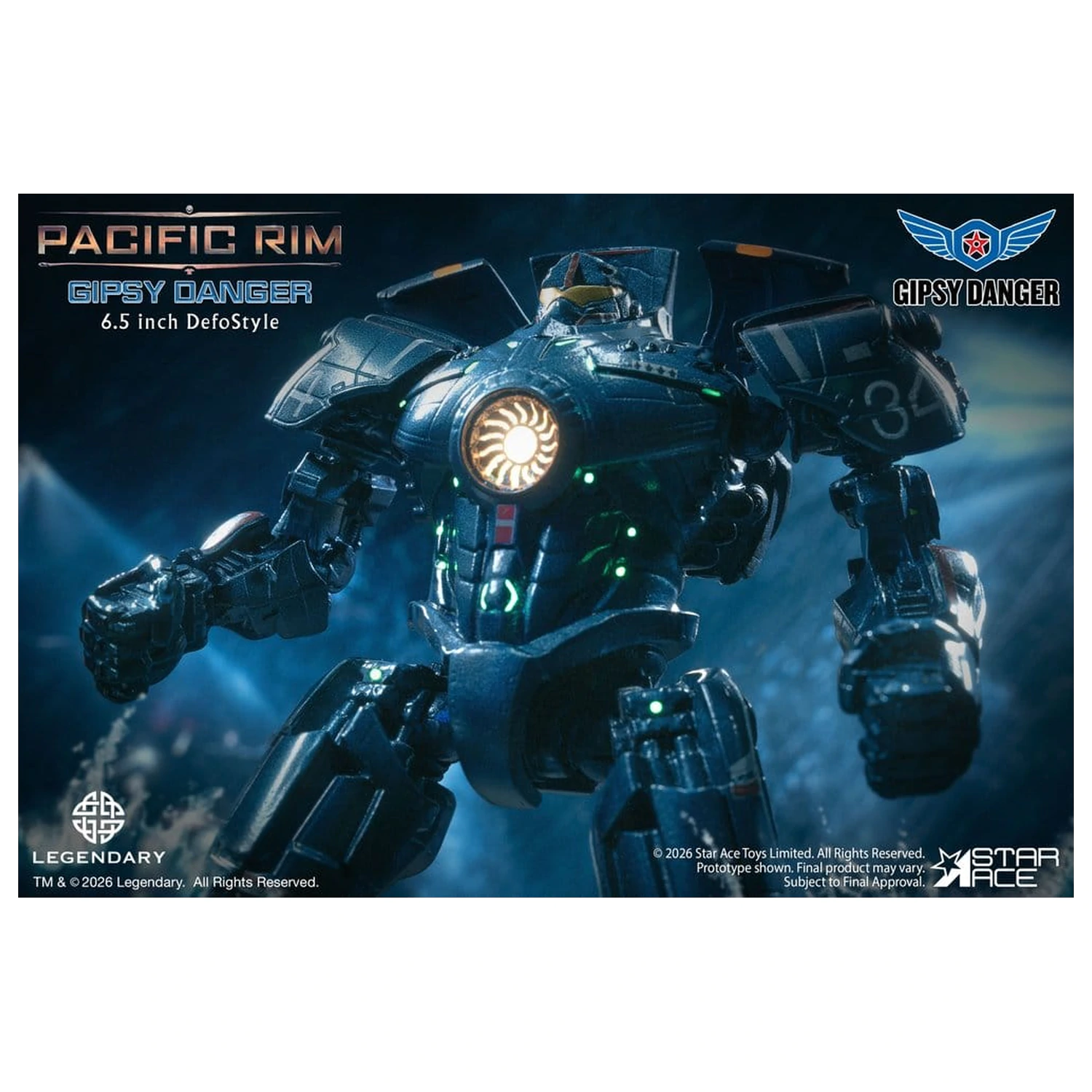 Pacific Rim DefoStyle Figurka Gipsy Danger DX 17 cm zdjęcie produktu