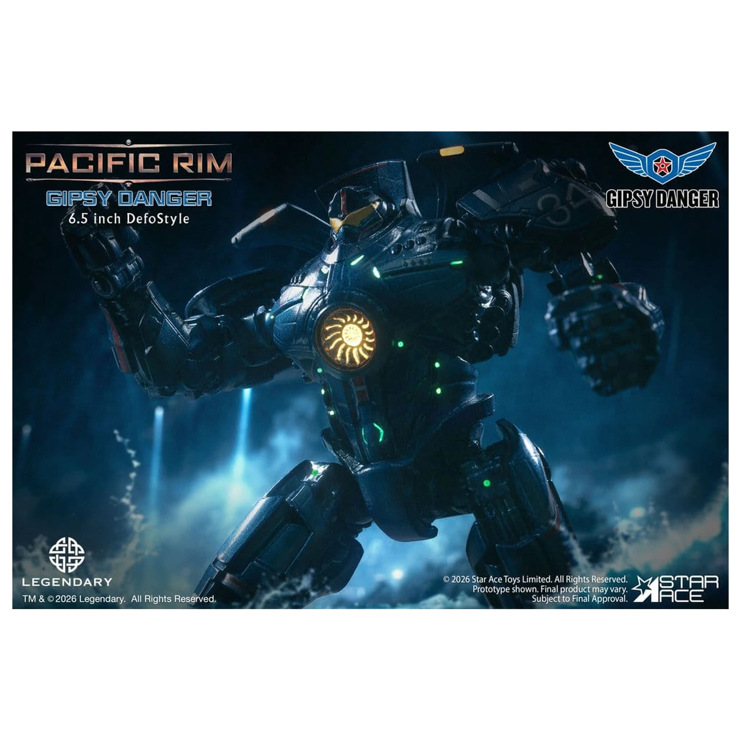 Pacific Rim DefoStyle Figurka Gipsy Danger NX 17 cm zdjęcie produktu