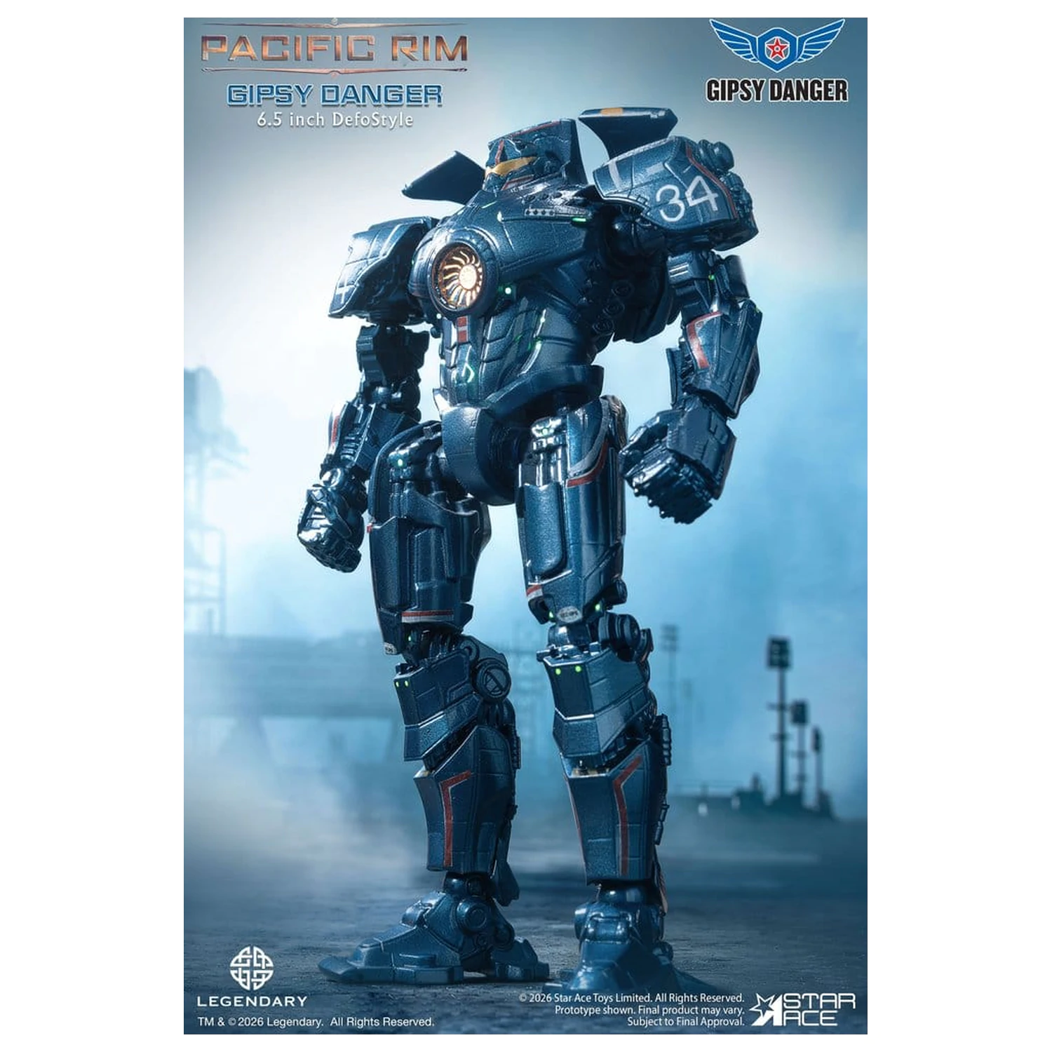 Pacific Rim DefoStyle Figurka Gipsy Danger NX 17 cm zdjęcie produktu