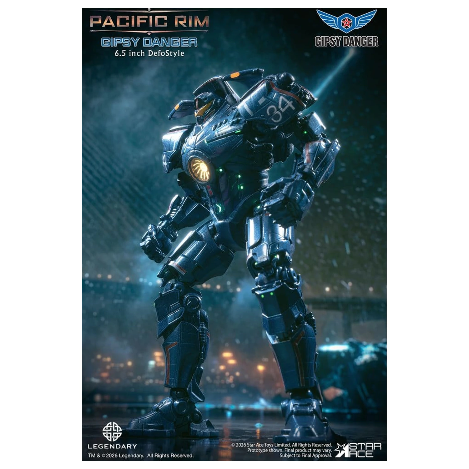 Pacific Rim DefoStyle Figurka Gipsy Danger NX 17 cm zdjęcie produktu
