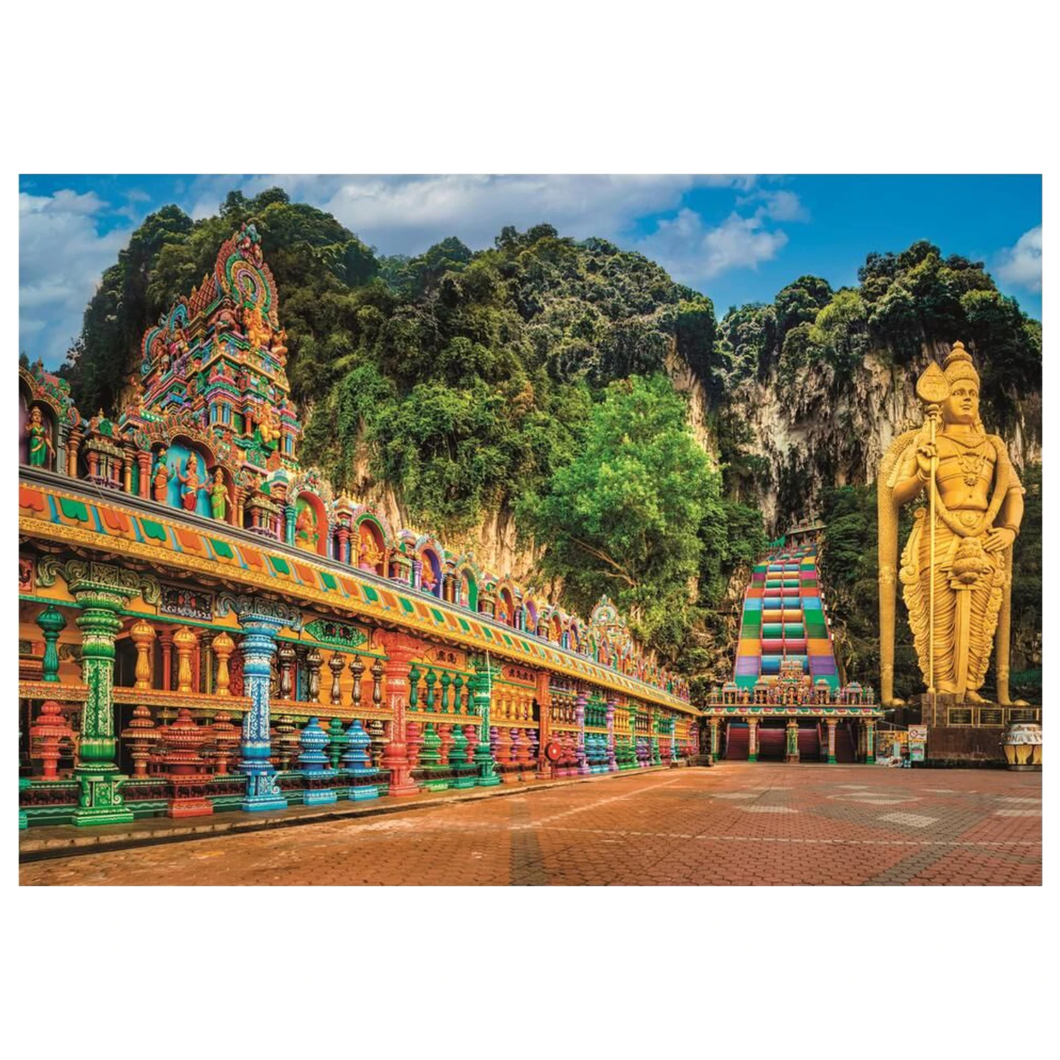 Painted Batu Caves puzzle 1000 szt. zdjęcie produktu