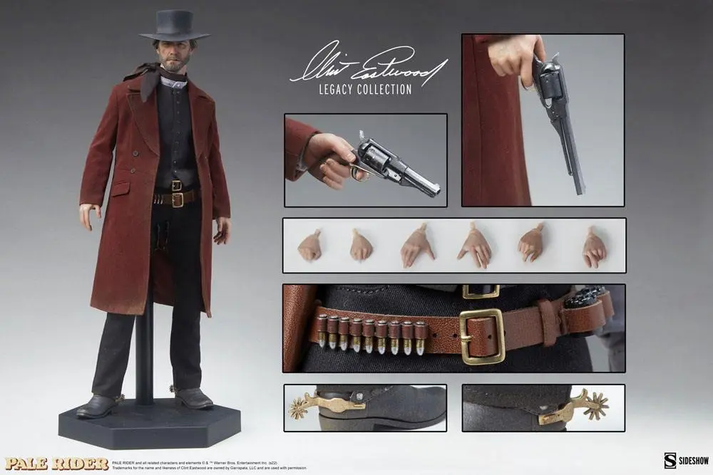 Pale Rider Clint Eastwood Legacy Collection Figurka Akcji 1/6 Kaznodzieja 30 cm zdjęcie produktu