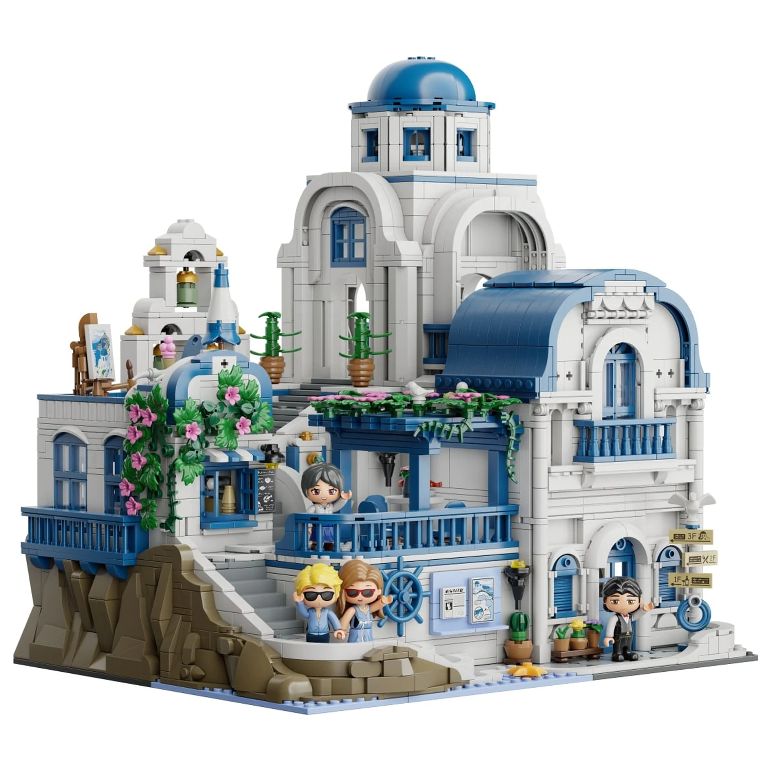 PANTASY Aegean Villa Building block 3038 szt. zdjęcie produktu