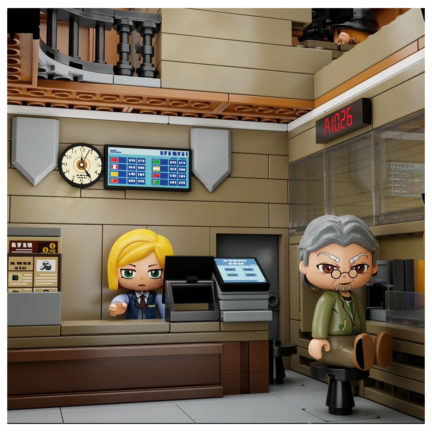 PANTASY Bank Building Block 2634 szt. zdjęcie produktu