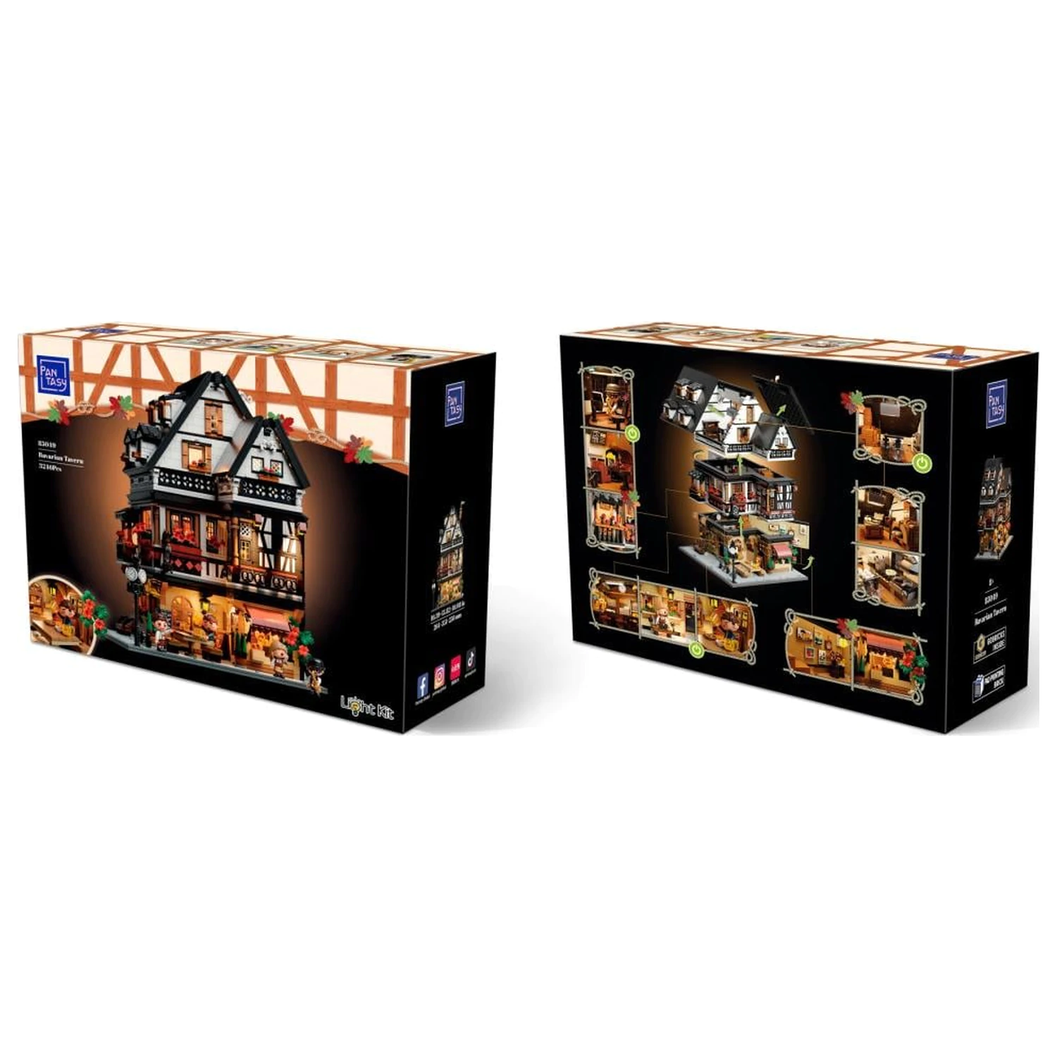 Pantasy Bavarian Tavern zestaw klocków 3246 szt. zdjęcie produktu