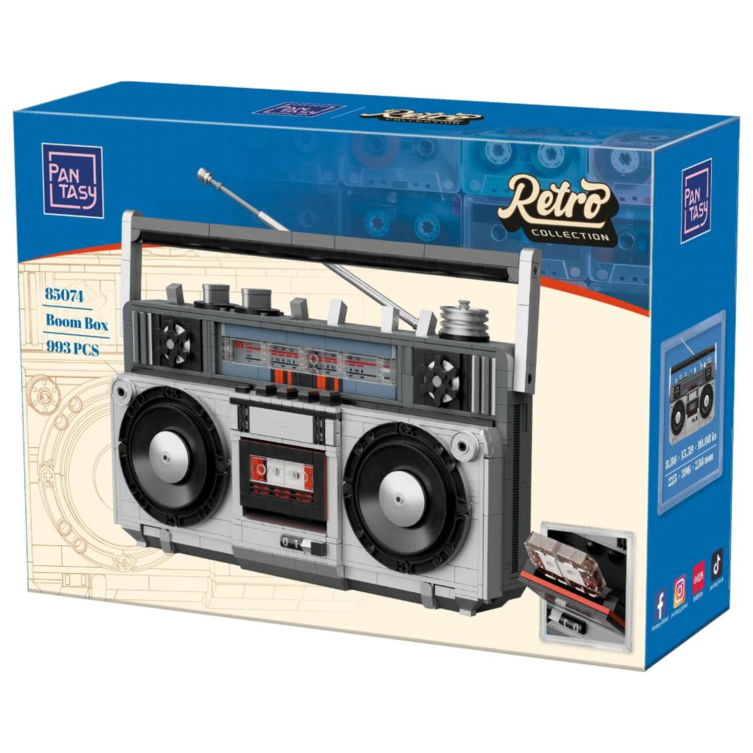 PANTASY Boombox Klocki konstrukcyjne 993 elementy zdjęcie produktu