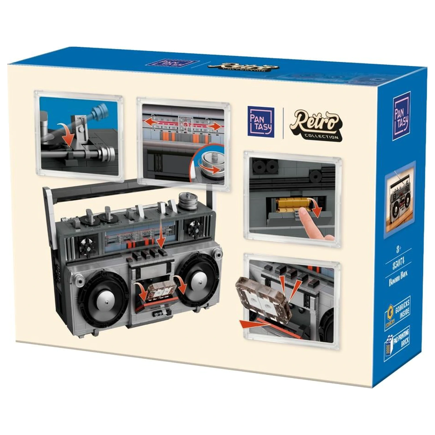 PANTASY Boombox Klocki konstrukcyjne 993 elementy zdjęcie produktu
