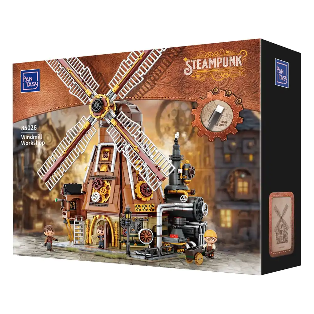 Pantasy Original Construction Set Steampunk Wiatrak Warsztat zdjęcie produktu