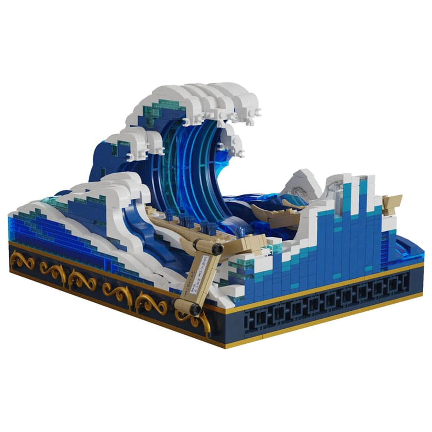 Pantasy Original Zestaw Konstrukcyjny The Great Wave Of Kanagawa zdjęcie produktu