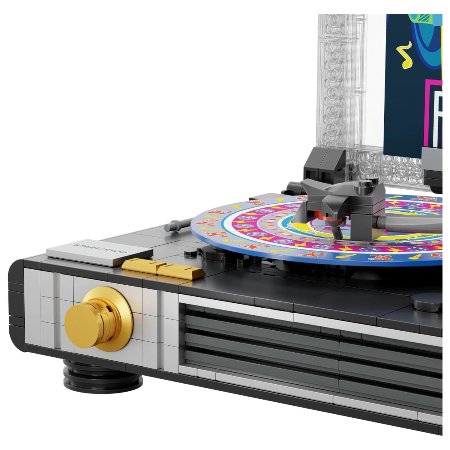 PANTASY Winylowy Gramofon Zestaw Klocków 607 szt. zdjęcie produktu