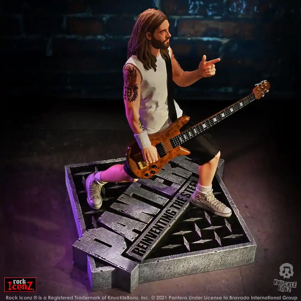 Pantera Rock Iconz Statue Rex Brown (Reinventing the Steel) 22 cm Statua zdjęcie produktu