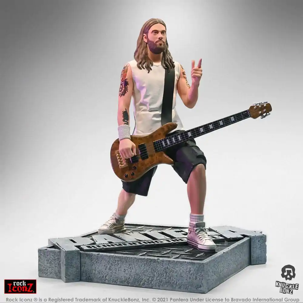 Pantera Rock Iconz Statue Rex Brown (Reinventing the Steel) 22 cm Statua zdjęcie produktu