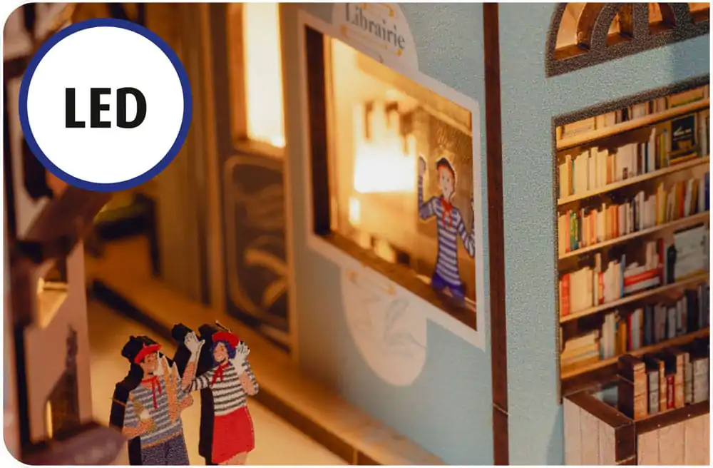 Paris Tiny Adventures Book Nook Mini Diorama 23 cm zdjęcie produktu
