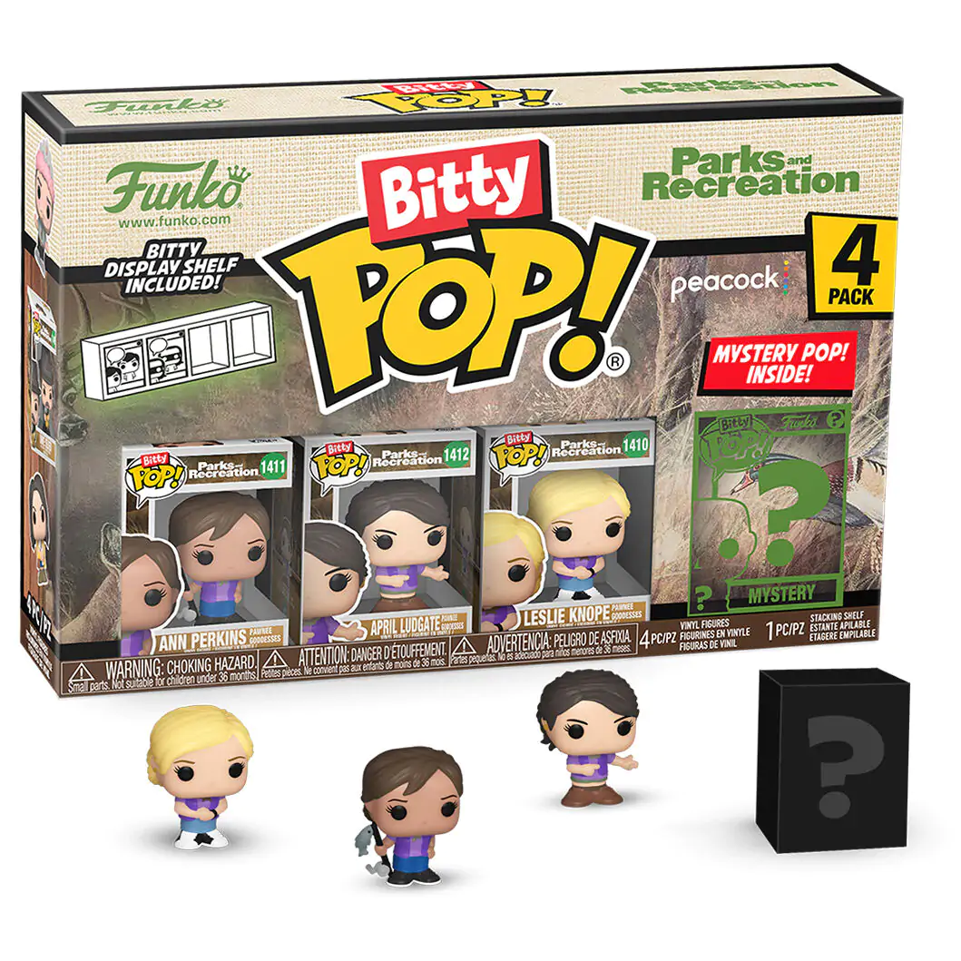 Blister 4 figurki Bitty Funko POP Park and Recreation Goddess zdjęcie produktu