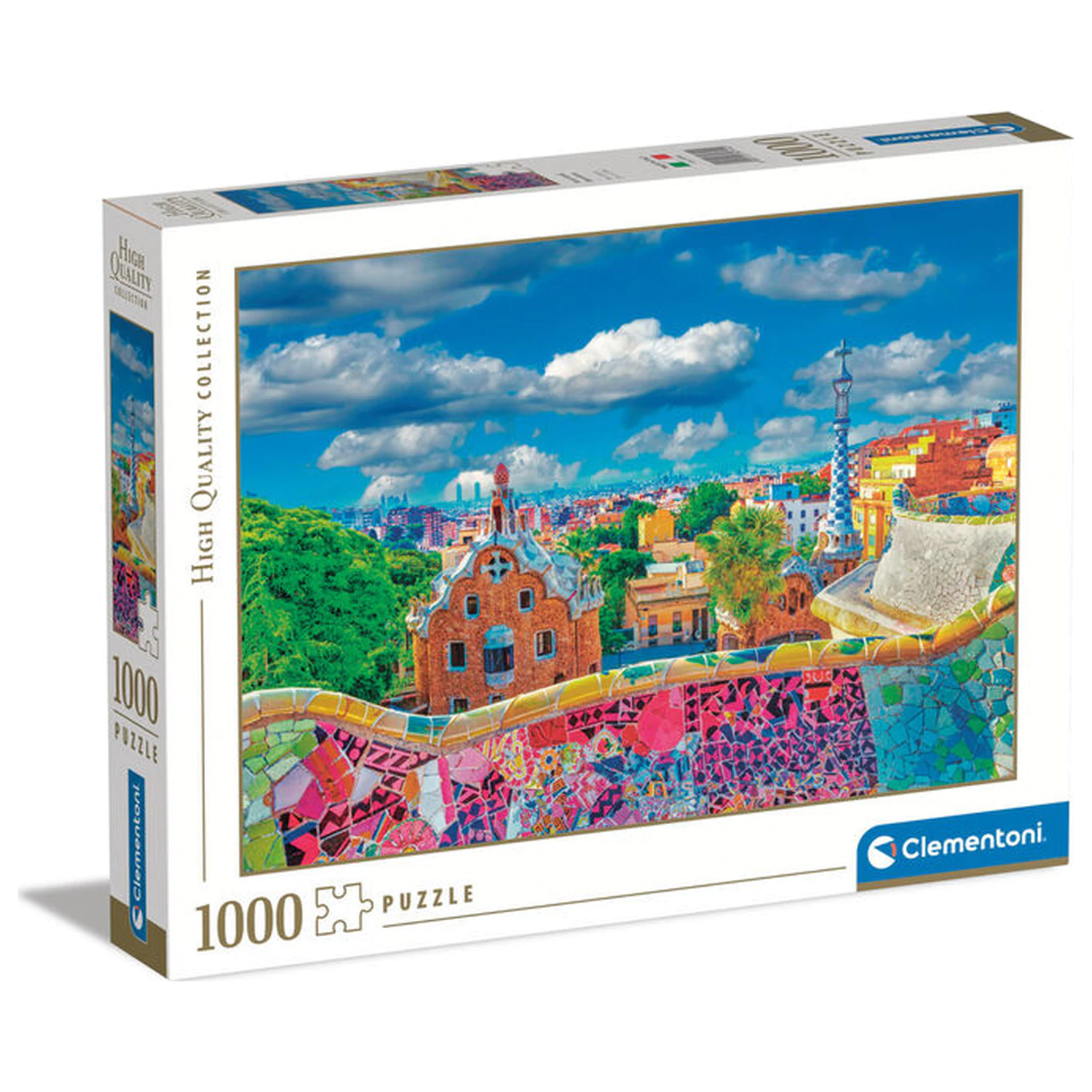 Park Güell Barcelona puzzle 1000 elementów zdjęcie produktu