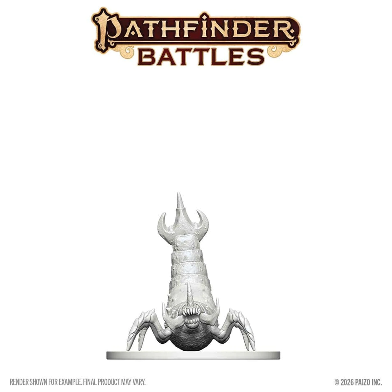 Pathfinder Battles Deep Cuts Unpainted Miniatura Ankhrav 13 cm zdjęcie produktu