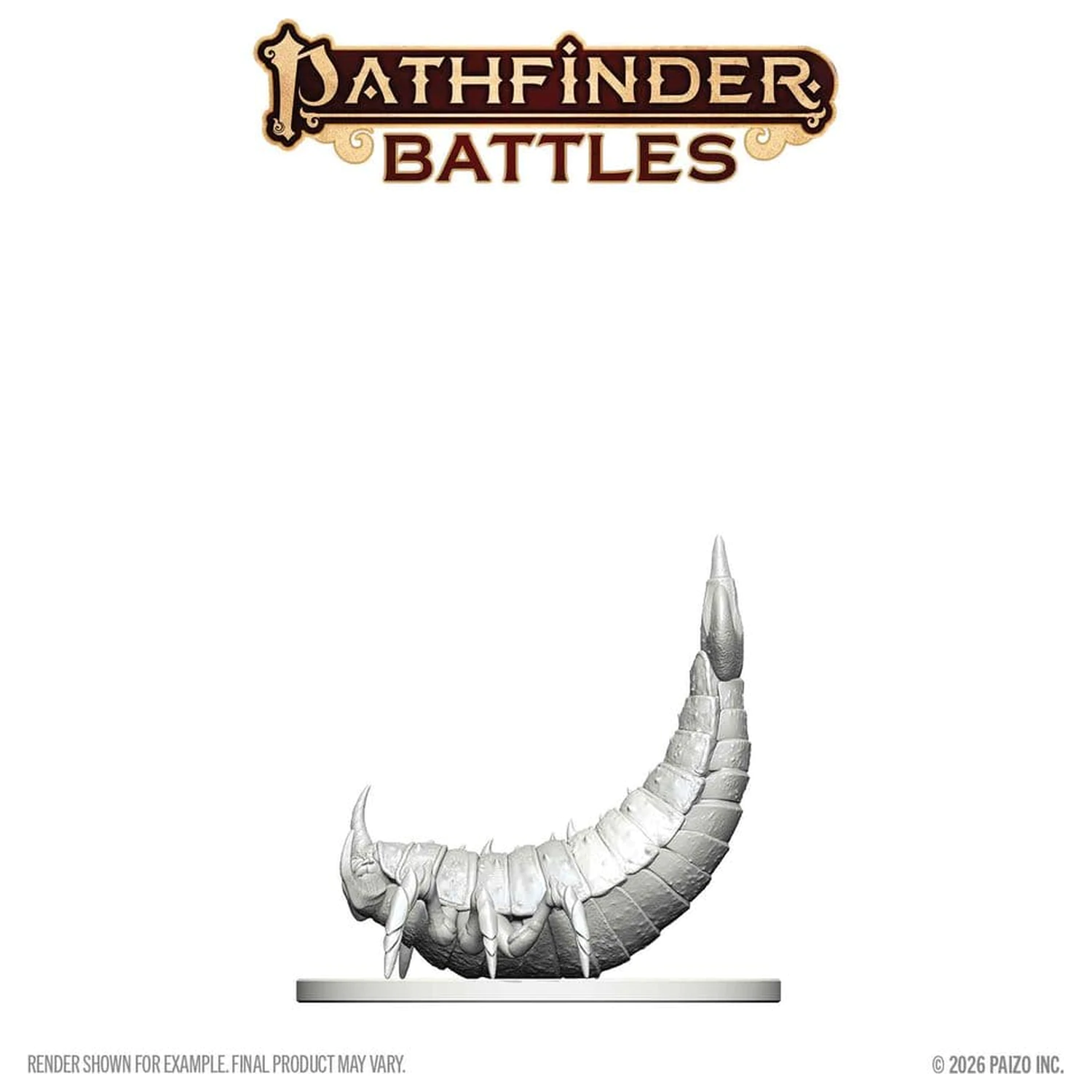 Pathfinder Battles Deep Cuts Unpainted Miniatura Ankhrav 13 cm zdjęcie produktu