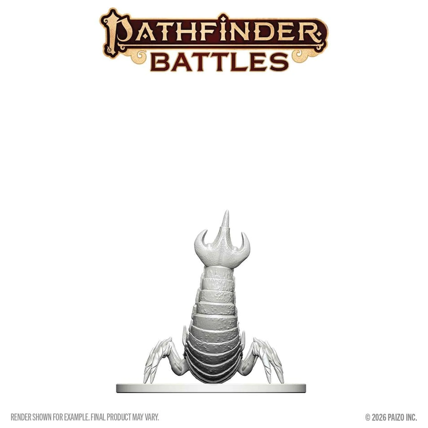 Pathfinder Battles Deep Cuts Unpainted Miniatura Ankhrav 13 cm zdjęcie produktu