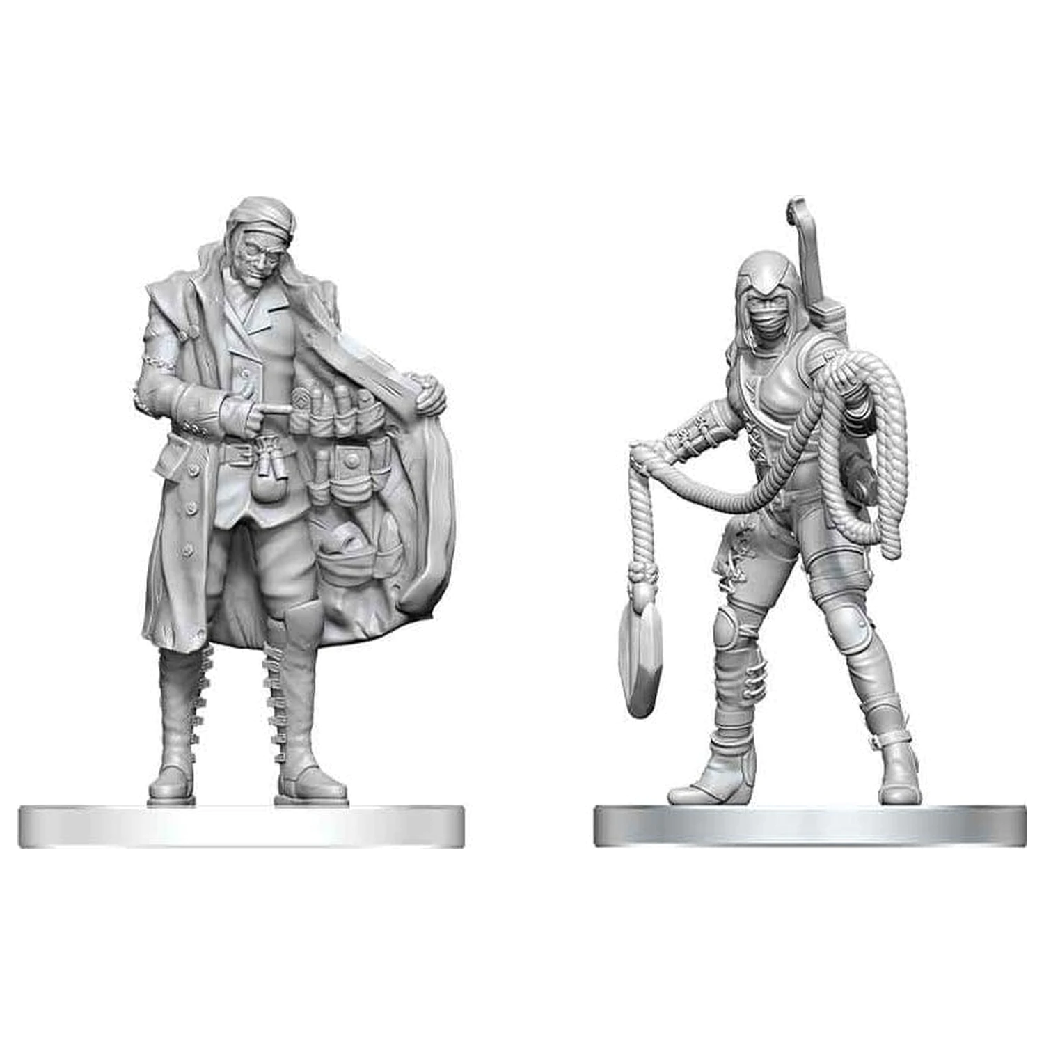 Pathfinder Battles Deep Cuts Unpainted Miniatura Burglar & Fence 14 cm zdjęcie produktu