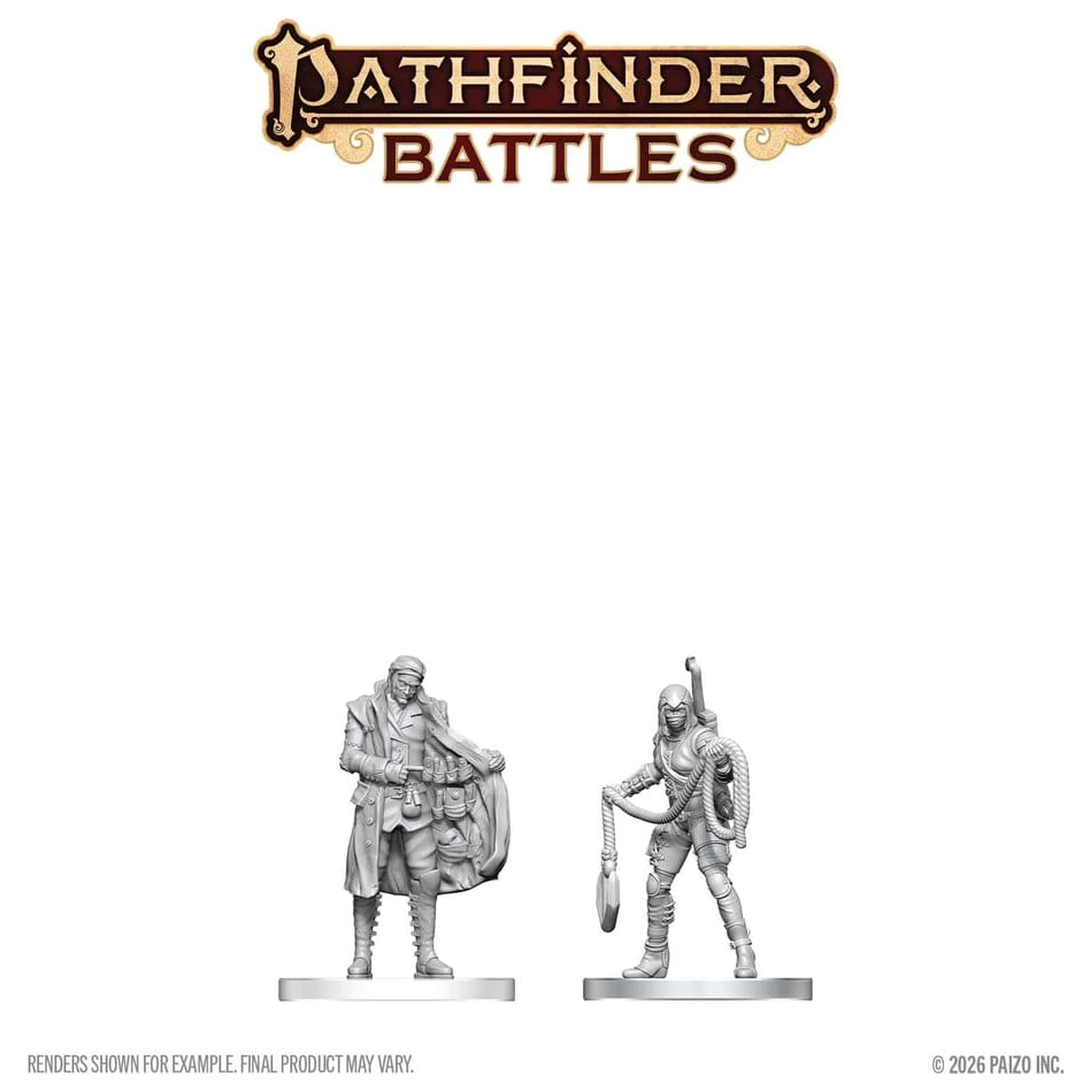 Pathfinder Battles Deep Cuts Unpainted Miniatura Burglar & Fence 14 cm zdjęcie produktu