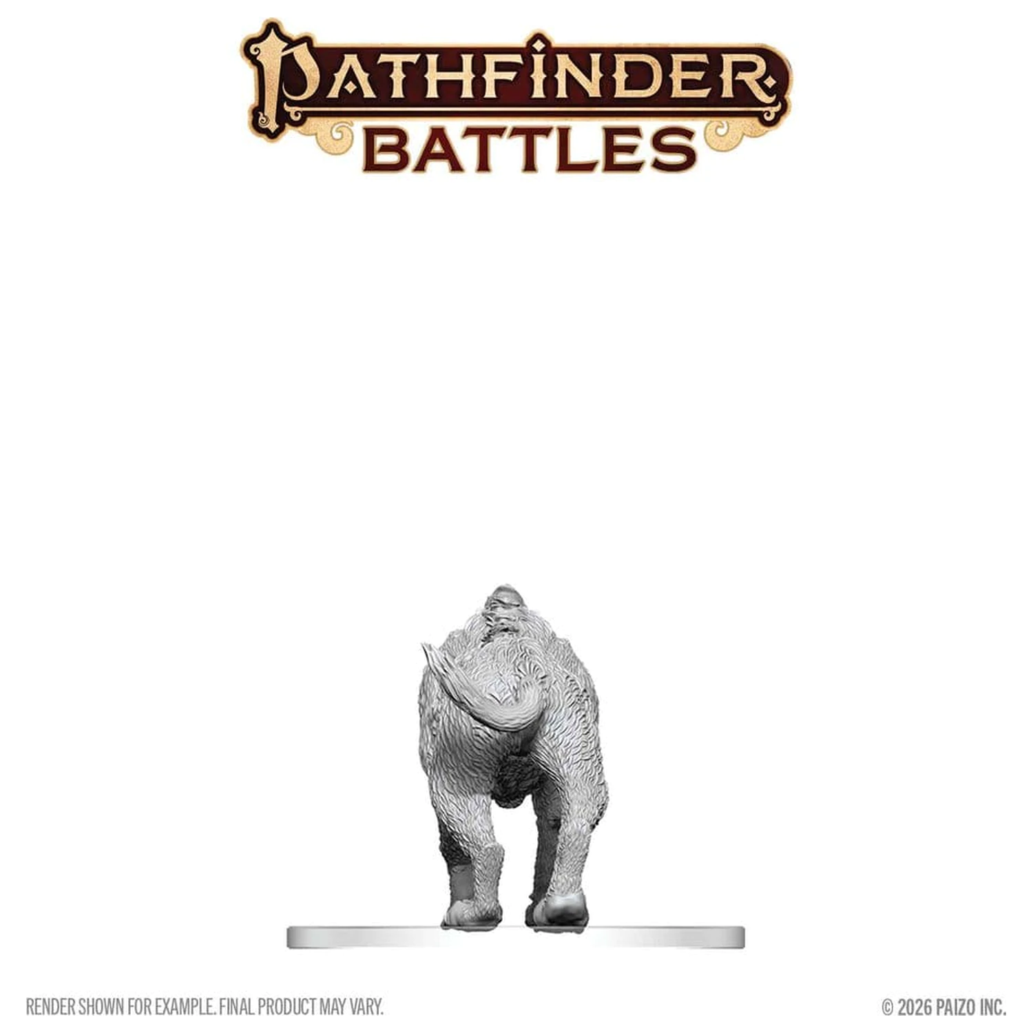 Pathfinder Battles Deep Cuts Unpainted Miniatura Hyaenodon 13 cm zdjęcie produktu