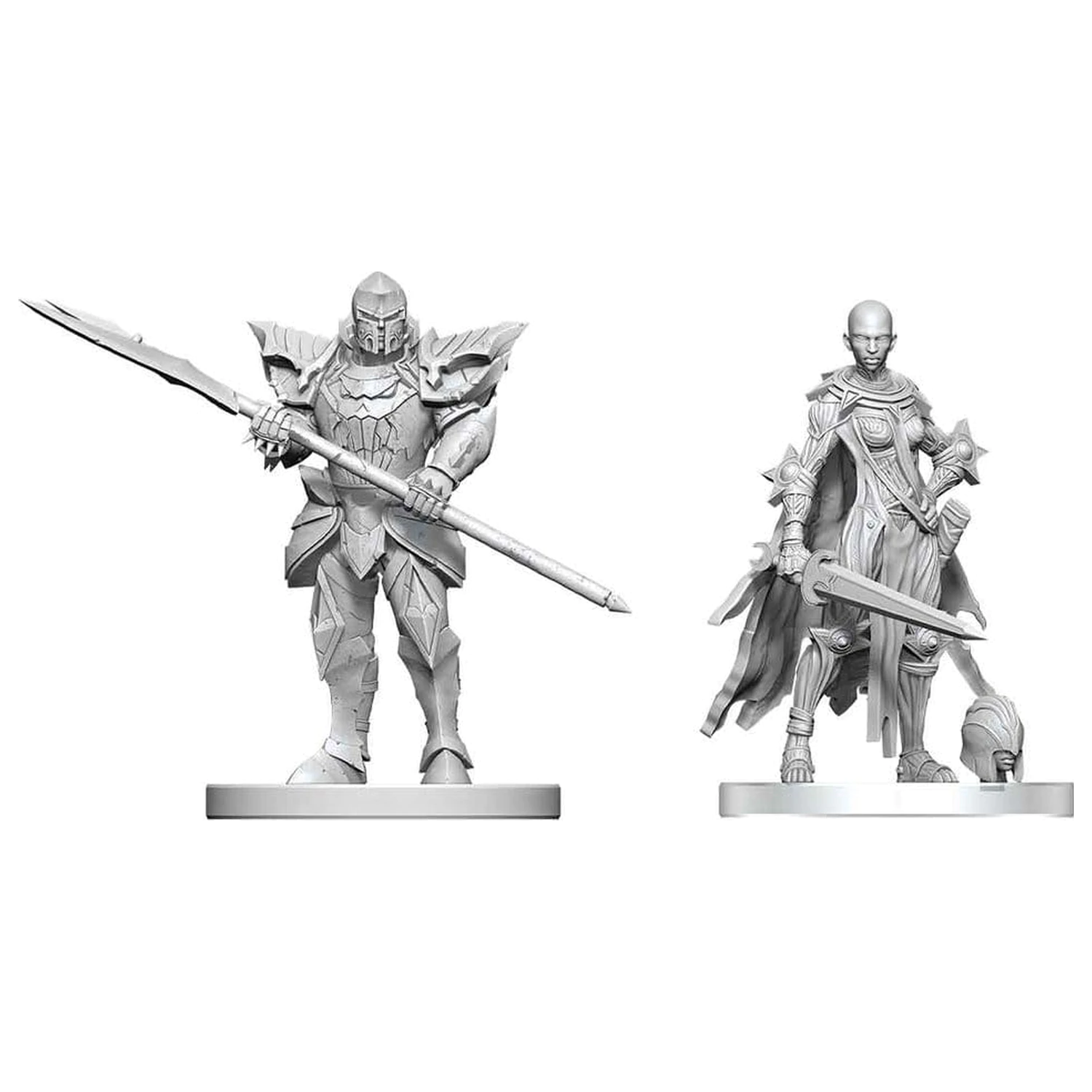 Pathfinder Battles Deep Cuts Niepomalowana Miniatura Nail & Rack Hellknights 14 cm zdjęcie produktu