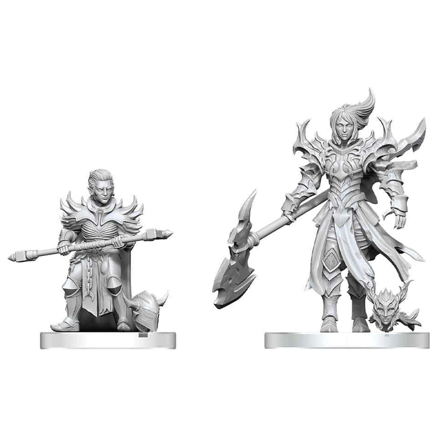 Pathfinder Battles Deep Cuts Unpainted Miniature Pyre & Godclaw Hellknights 14 cm zdjęcie produktu