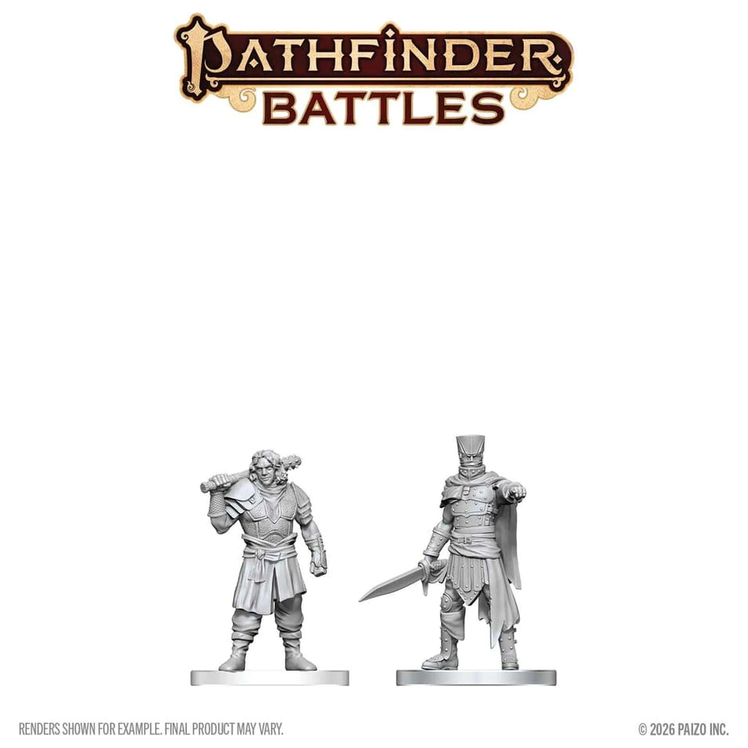 Pathfinder Battles Deep Cuts Unpainted Miniatura Ruffian & Gang Leader 14 cm zdjęcie produktu