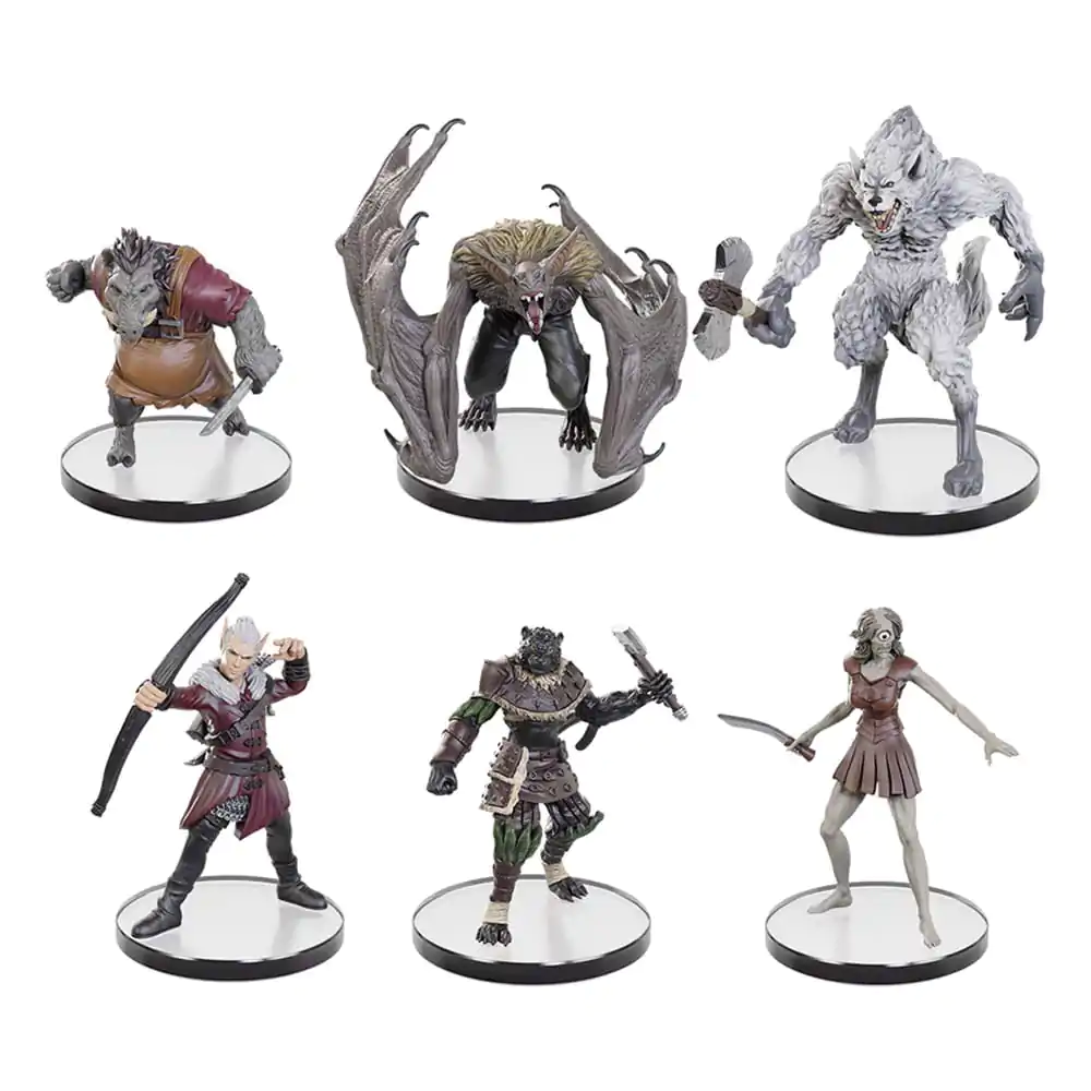 Pathfinder Battles Figurki wstępnie pomalowane Miniatures 6-Pack Zestaw Pudełkowy Leśni Prześladowcy zdjęcie produktu