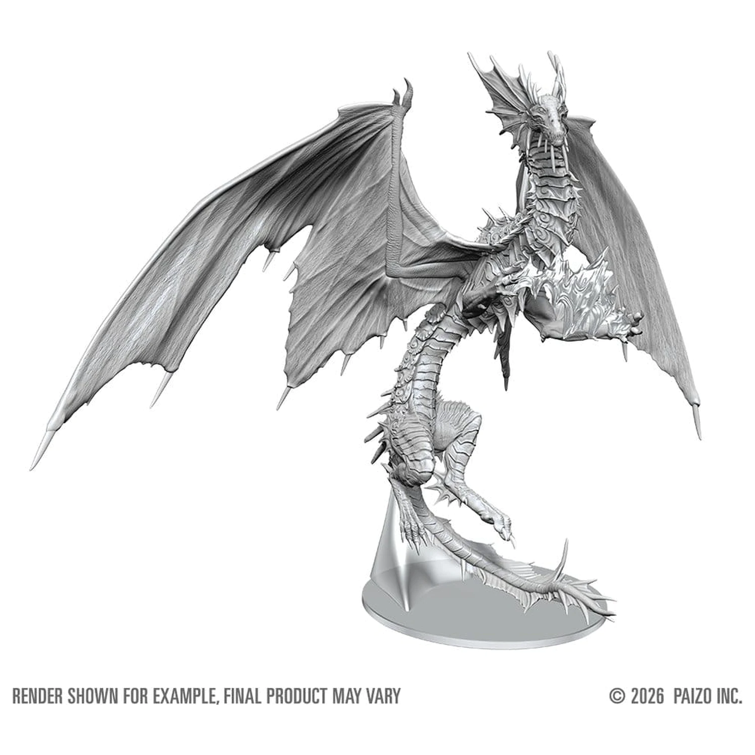 Pathfinder Deep Cuts Unpainted Boxed Miniature Dorosły Mirage Dragon 23 cm zdjęcie produktu