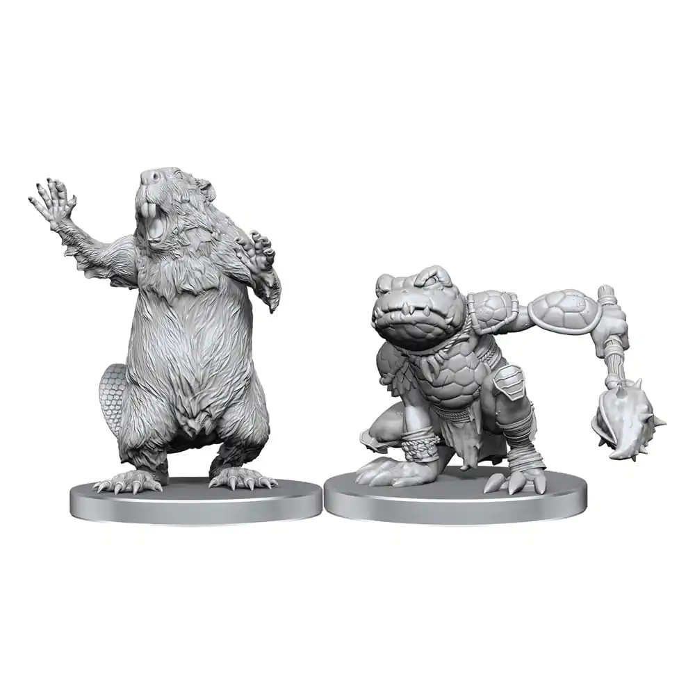 Pathfinder Deep Cuts Niepomalowane Miniaturki Boggard Scout & Castoroides zdjęcie produktu