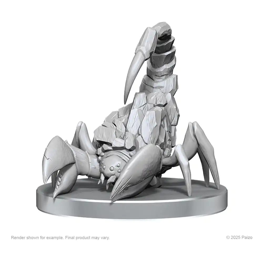 Pathfinder Deep Cuts Unpainted Miniatures Jaskiniowy Skorpion i Pająk Łowczy zdjęcie produktu